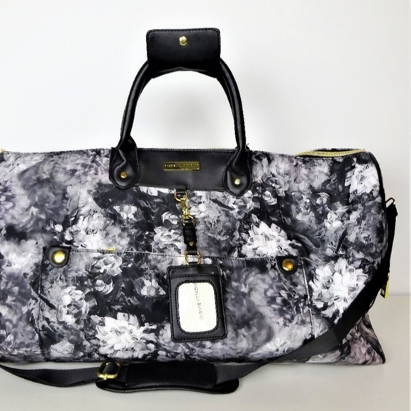 Adrienne Vittadini Travel Duffel Weekender Bag - Picture 1 of 7